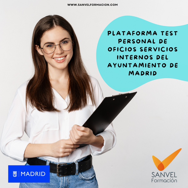 Plataforma de Test Personal de Oficios Internos del Ayuntamiento de Madrid