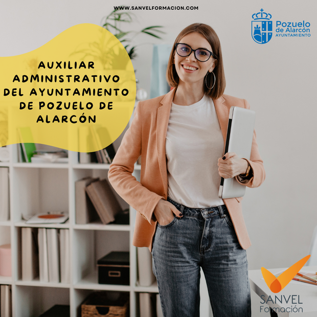 Curso Auxiliar Administrativo del Ayuntamiento de Pozuelo de Alarcón