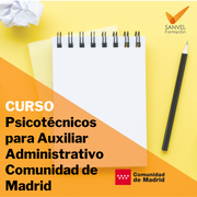 Curso de Psicotécnicos para Comunidad de Madrid