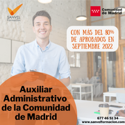 Curso Auxiliar Administrativo de la Comunidad de Madrid