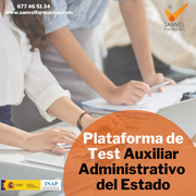 Plataforma de Test Auxiliar Administrativo del Estado