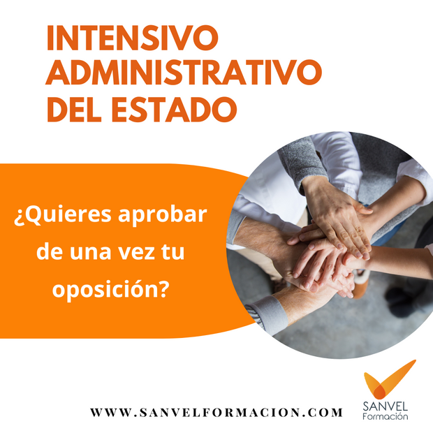 Curso INTENSIVO Administrativo del Estado (Pago en 6 mensualidades)